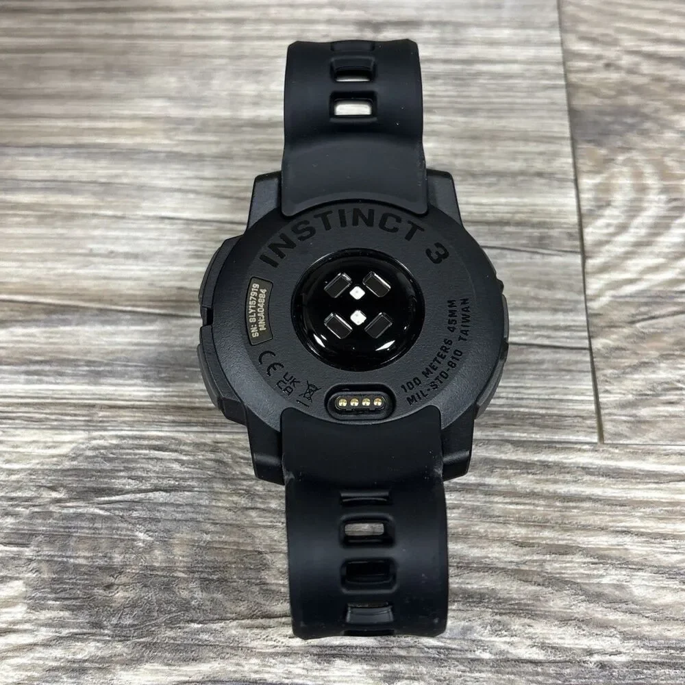 Garmin Instinct 3 45MM Rugged GPS Smartwatch AMOLED **BRAND NEW**